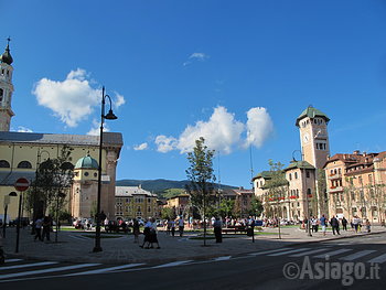 Il centro di Asiago