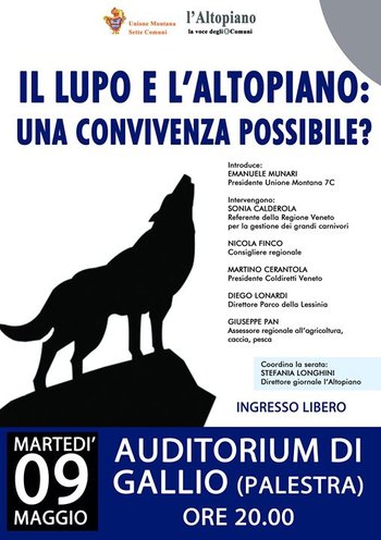 Il lupo e l'Altopiano - Incontro a Gallio Il lupo e l'Altopiano - Incontro a Gallio