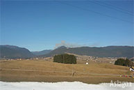 The burning of Asiago of 12/28/2015 seen from Kaberlaba