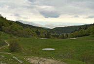 Wasserstelle in der Nähe von Paù Düse