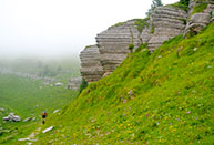 Single track of the city of the Sassi