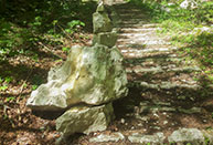 Stone marks the location of Calà