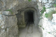 Munition liefern Tunnel