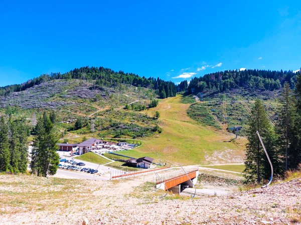 Vista sulla Ski Area le Melette