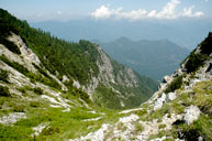 Val di Sella view from Renzola