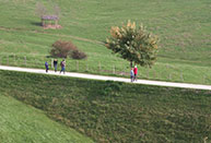 Path seen from afar