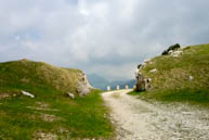 The view from Mandriolo towards Cima Portule Nozzle