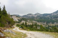 Along the trail, mount Mahesh towards Monuments