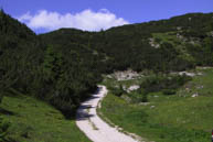 Vom Trail Junction Italien Daumen