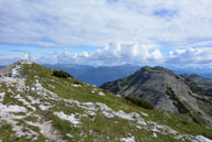 Auf dem Gipfel in Cima Portule