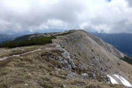 On the crest of Cima Portule