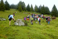 Auf dem Weg in Richtung Porta Manazzo