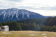 View from val Ant to Monte Verena