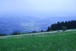 Vista della valle da Conco