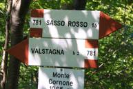 Junction signage Cornone