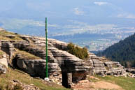 Mount Zovetto Festung Daumen