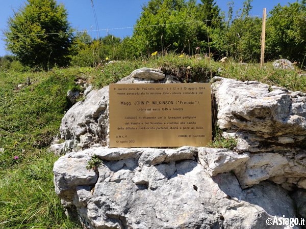 Monumento Commemorativo al Maggiore Wilkinson a Bocchetta Pau
