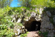 Entry into Gallery in Monte Cengio