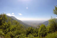 Vista dal Vecchio Costo Verso la Pianura