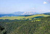 Atemberaubende Landschaft im Orientierungslauf