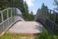 Brücke für Orientierungslauf