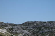 Hikers visiting the Colonna Mozza