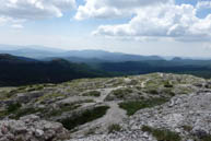 The Trail Seen From The Crops Of Ortigara