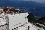 Hinweis Höhe 2000 m