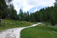 Dirt path for Caldiera