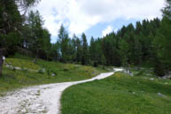 Feldweg für Caldiera