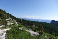 Bend Towards Caldiera with panoramic view