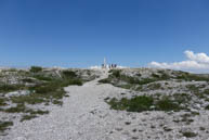 Blick auf die Colonna Mozza in der Ferne
