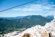 Path Bordered by steel cables