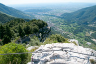 Panoramablick von der Spitze der Cash