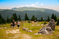 Hikers Descend From Zebio