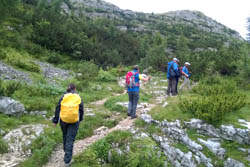 Sentiero verso il Monte Ortigara
