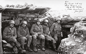 Truppe austroungariche sul Val Bella