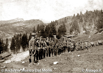 Durante una Decorazione per Meriti di Guerra