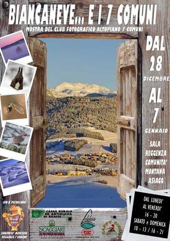 Biancaneve e i 7 comuni mostra fotografica Asiago