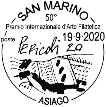 Annullo Asiago SanMarino 2020 Tullio Pericoli