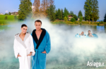 ASIAGO - Inaugurated new THERMAL SPRING at Laghetto Lumera