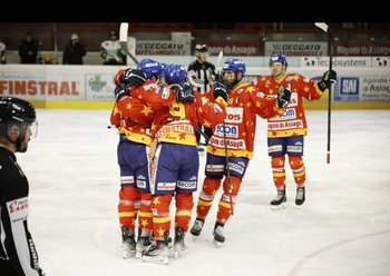 Partita Asiago Hockey vs Vojvodina Novi Sad al Pala Hodegart