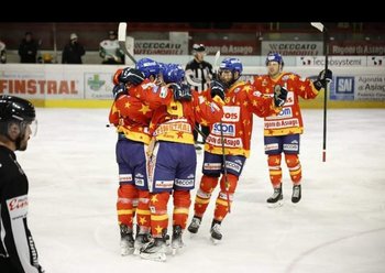 Partita Asiago Hockey vs Vojvodina Novi Sad al Pala Hodegart