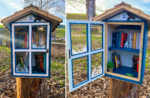 Das neue Haus für Booksharing am Lumera-See von Asiago