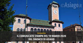 Comunicato Coronavirus Asiago Comunicato Coronavirus Asiago