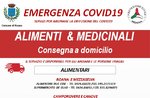 EMERGENZA COVID19 - Consegna a domicilio alimenti e medicinali a persone anziane e fragili a Roana e frazioni 