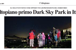 The Plateau first Dark Sky Park in Italy?