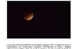 Spegnimento illuminazione pubblica ad Asiago per eclissi totale di luna 