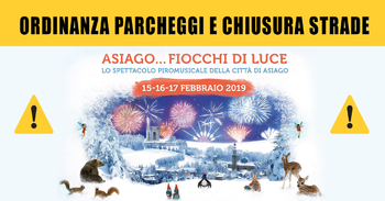 Fiocchi luce 2019 ordinanza chiusura strade