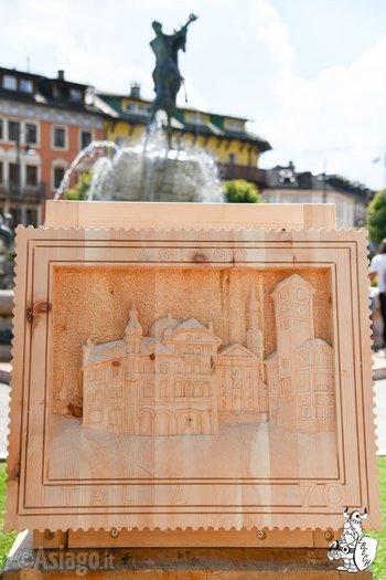 Francobollo di Asiago di Marco Pangrazio